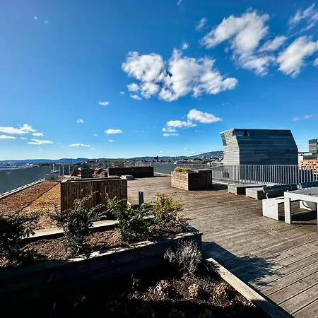 Apartment By S & Opera Balcony & Morning Sun Oslo