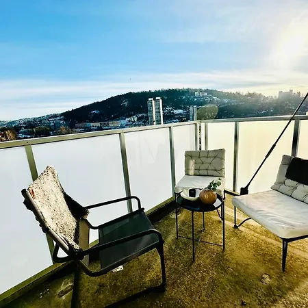 By S & Opera Balcony & Morning Sun 아파트 오슬로