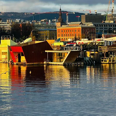 By S And Opera Balcony And Morning Sun Oslo